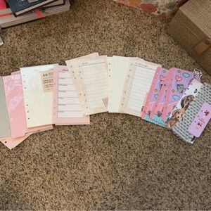 Cute Animal-Themed Planner Inserts